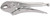 Draper 35368 Curved Jaw Self Grip Pliers, 185mm
