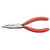 KNIPEX 55407 25 01 140 SB Snipe Nose Side Cutting Pliers, 140mm