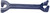 Draper 10876 Basin Wrench, 1/2"/15mm x 3/4"/22mm BSP