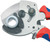 KNIPEX 67102 90 25 40 Pipe Cutter for Composite and Plastic Pipes, 210mm