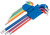 Draper Expert 66134 Metric Extra Long Hex. and Ball End Key Set, Colour Coded (9 Piece)