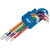 Draper Expert 66132 Metric Hex. and Ball End Key Set, Colour Coded (9 Piece)