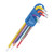Draper Expert 04911 Metric Extra-Long Arm Hex Key Set, Colour Coded (9 Piece)