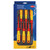 KNIPEX 28017 00 20 12 V05 VDE PlusMinus/Slotted Screwdriver Set, 6 Parts