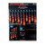 Draper 14330 XP1000® VDE Slimline Screwdriver Profile for Slat Wall and Toolbar (34 Piece)