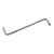 Draper 30847 Plain Slot PZ Type Angled Screwdriver, 5mm, No.1 x 125mm