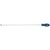 Draper 53508 Extra Long Reach Soft Grip Plain Slot Screwdriver, 6 x 450mm
