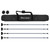 Rollingdog 40085 Dust Barrier Poles, 1.4-3.3m (7 Piece)