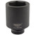 Draper 05158 HI-TORQ® 6 Point Deep Impact Socket, 1" Sq. Dr., 65mm