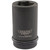 Draper 05147 Hi-TORQ® Deep Impact Socket, 1" Sq. Dr., 33mm