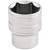 Draper Expert 16615 6 Point Metric Socket, 1/2" Sq. Dr., 24mm