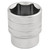 Draper Expert 16620 6 Point Metric Socket, 1/2" Sq. Dr., 30mm