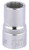Elora 24591 Bi-Hexagon Socket, 1/2" Sq. Dr., 14mm