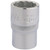 Elora 24418 Bi-Hexagon Socket, 1/2" Sq. Dr., 3/4"