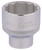 Elora 24898 Whitworth Bi-Hexagon Socket, 1/2" Sq. Dr., 3/4"