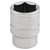 Draper Expert 16541 6 Point Metric Socket, 3/8" Sq. Dr., 15mm