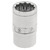 Draper Expert 32772 HI-TORQ® 12 Point Socket, 3/8" Sq. Dr., 12mm