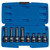 Draper 49460 Tamper Proof Impact Spline Set, 1/2" Sq. Dr. (8 Piece)