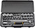 Elora 770-OKLAU Imperial Socket Set, 1/2" Sq. Dr. (23 Piece)
