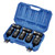 Draper 20208 HI-TORQ® Metric Deep Impact Socket Set, 3/4" Sq. Dr. (8 Piece)