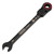 Draper Expert 03915 HI-TORQ® Metric Flexible Head Ratchet Combination Spanner, 9mm, Black
