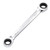 Draper 27736 HI-TORQ® Metric Double Ratchet Ring Spanner, 10 x 11mm