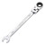 Draper 52009 HI-TORQ® Metric Flexible Head Ratcheting Combination Spanner, 8mm