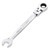 Draper 52010 HI-TORQ® Metric Flexible Head Ratcheting Combination Spanner, 9mm