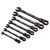 Draper Expert 03927 HI-TORQ® Metric Flexible Head Ratchet Combination Spanner Set (7 Piece)
