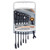 Draper 51178 HI-TORQ® Metric Ratcheting Combination Spanner Set, Black (7 Piece)