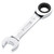 Draper 27890 HI-TORQ® Metric Stubby Ratchet Combination Spanner, 12mm