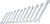 Elora 03090 Long Metric Combination Spanner Set (12 Piece)