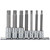 Draper Expert 16346 Ribe® Socket Bit Set, 3/8" & 1/2" Sq. Dr. (7 Piece)