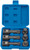Draper Expert 28881 Impact Spline Bit Set, 1/2" Sq. Dr. (6 Piece)