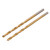 Draper 08861 HSS Titanium Nitride Coated Drill Bit, 2.5 x 57mm (Pack of 2)
