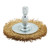 Draper 41427 Brassed Steel Crimped Wire Wheel Brush, 50mm
