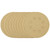 Draper 58111 Gold Sanding Discs with Hook & Loop, 125mm, 120 Grit, 8 Dust Extraction Holes (Pack of 10)