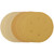 Draper 64284 Gold Sanding Discs with Hook & Loop, 150mm, Assorted Grit - 120G, 180G, 240G, 320G, 400G, 6 Dust Extraction Holes (Pack of 10)