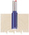 Draper 75333 TCT Router Bit, 1/4" Straight, 10 x 25mm