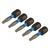 Draper Expert 05491 TX-STAR® Impact Screwdriver Bits, T10 x 25mm, 1/4" Hex (Pack of 5)