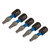 Draper Expert 05492 TX-STAR® Impact Screwdriver Bits, T15 x 25mm, 1/4" Hex (Pack of 5)