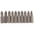 Draper 64060 Cross Slot Insert Bit, 1/4" Hex, 25mm Long, No.1 (Pack of 10)