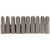 Draper 64087 Cross Slot Insert Bit, 1/4" Hex, 25mm Long, No.3 (Pack of 10)