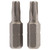 Draper 66431 TX-STAR® Insert Bit, 1/4" Hex, 25mm Long, T25 (Pack of 2)