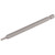 Draper 64341 Plain Slot Insert Bit, 3mm, 1/4" Hex, 100mm Long (Pack of 1)