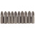 Draper 64048 PZ Type Insert Bit, 1/4" Hex, 25mm Long, No.2 (Pack of 10)