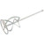 Draper 16208 3 Blade Plaster Paddle Mixer, 160 x 600mm, M14