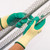 Draper 82603 Heavy Duty Latex Coated Work Gloves, Large, Green