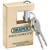Draper Expert 64201 Close Shackle Solid Brass Padlock with Hardened Steel Shackle, 2 Keys, 63mm