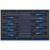 Draper 63399 Extra Long Precision Screwdriver Set in 1/4 Drawer EVA Insert Tray (8 Piece)